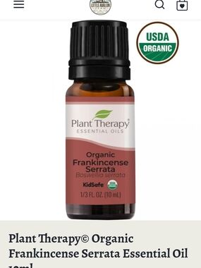 Plant therapy Organic Frankincense Serrata Essential Oil – (D)